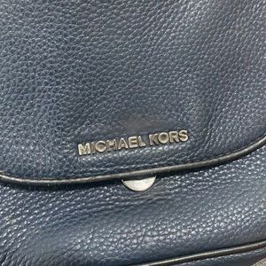 Blue Michael kors purse
